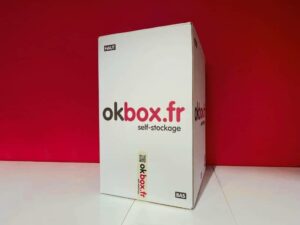 okbox garde meuble Le Mans Sud box stockage Carton 100 verres
