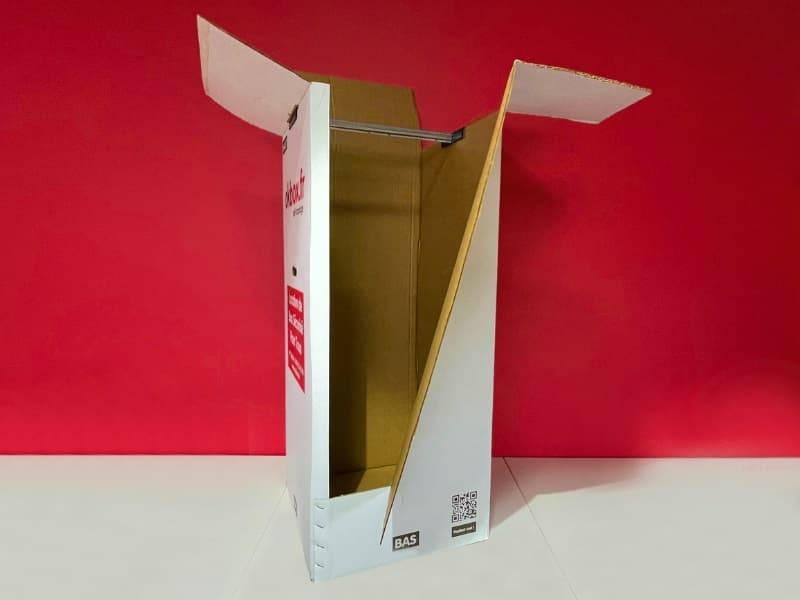 okbox garde meuble Le Mans Sud box stockage Carton penderie